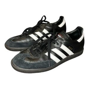 Adidas Samba black leather shoes Men’s size 7